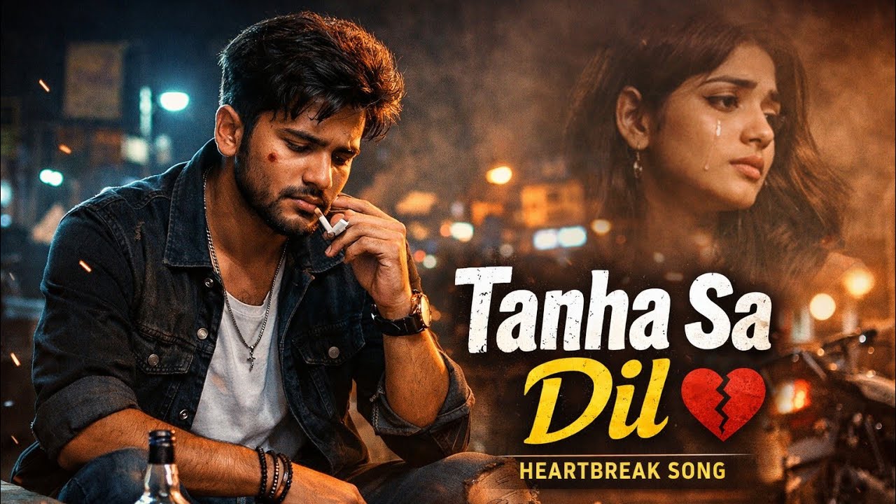 Tanha Sa Dil 💔 | Broken Heart Sad Song | Hindi Bollywood Single 