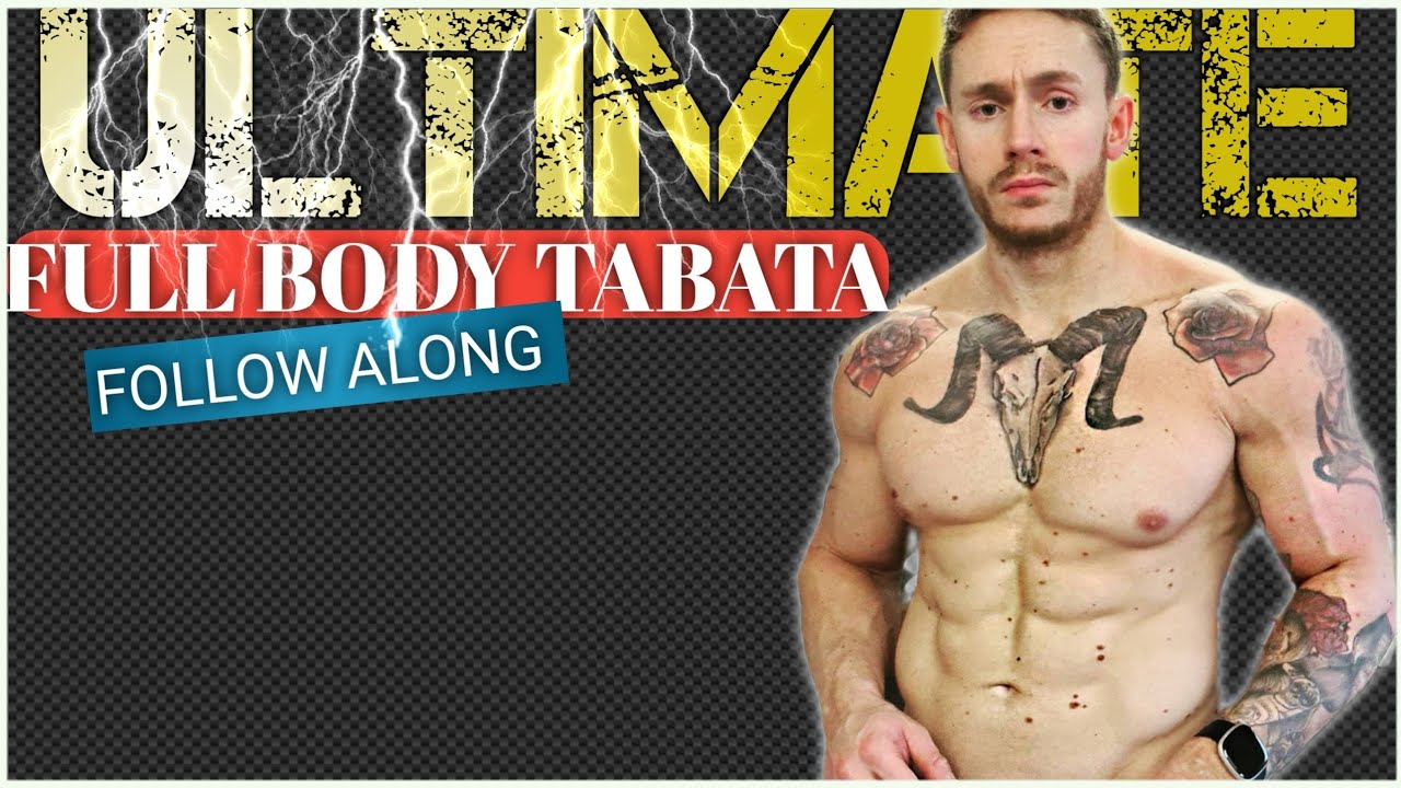 60 MIN BODYWEIGHT TABATA WORKOUT (Burn up To 700 Calories)
