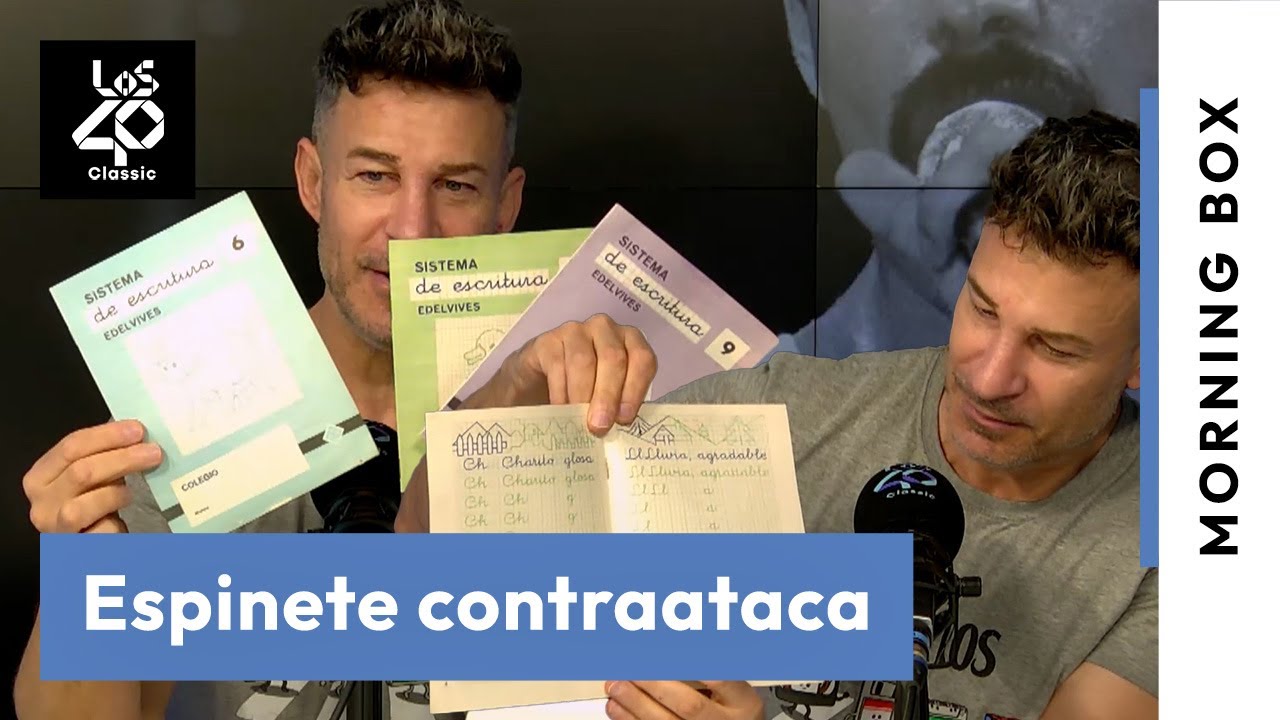 Espinete Contraataca - CALIGRAF&Iacute;A: la tortura de los classic | Morning Box en LOS40 Classic