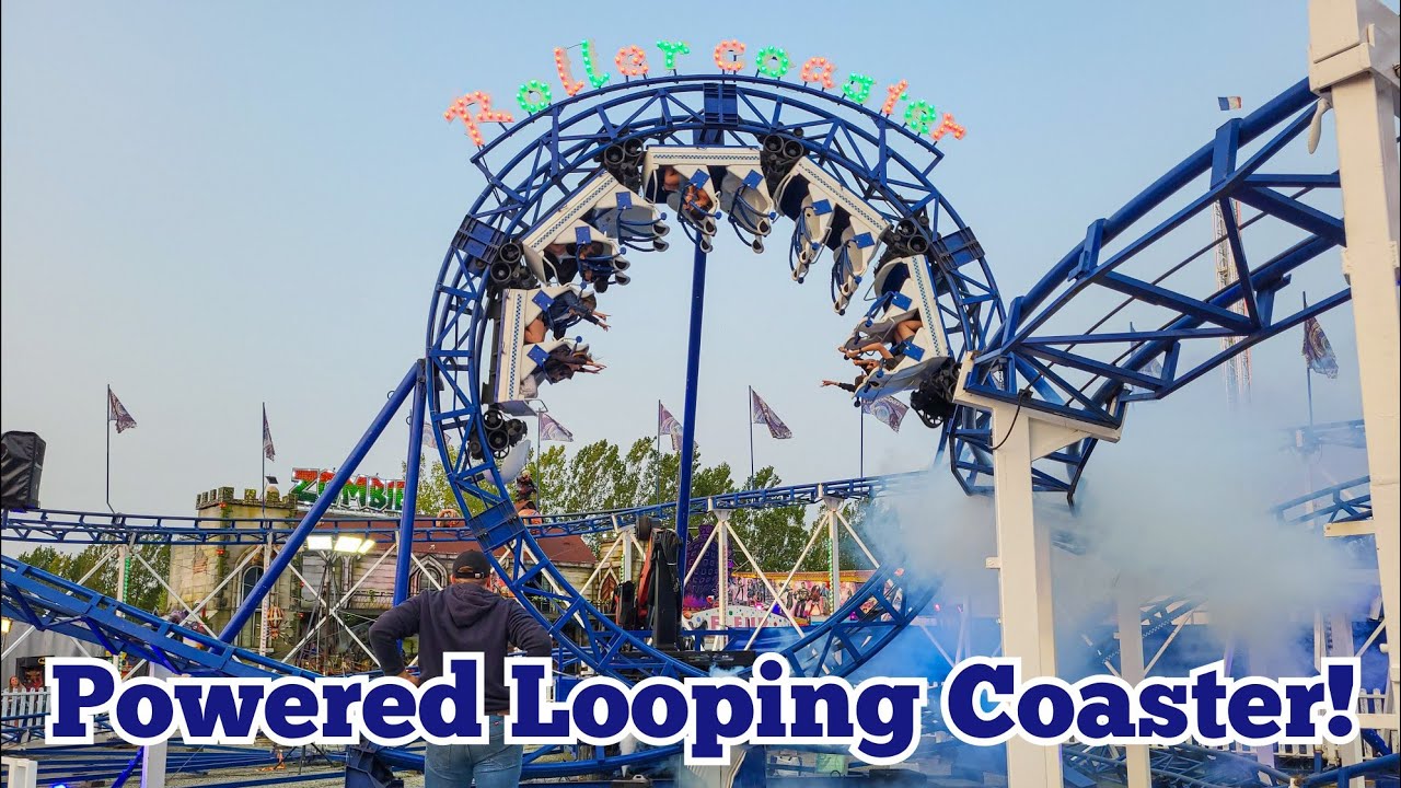 Looping Roller Coaster (Troisne) - 4K On-Ride POV | 🇫🇷 Beau Land Park