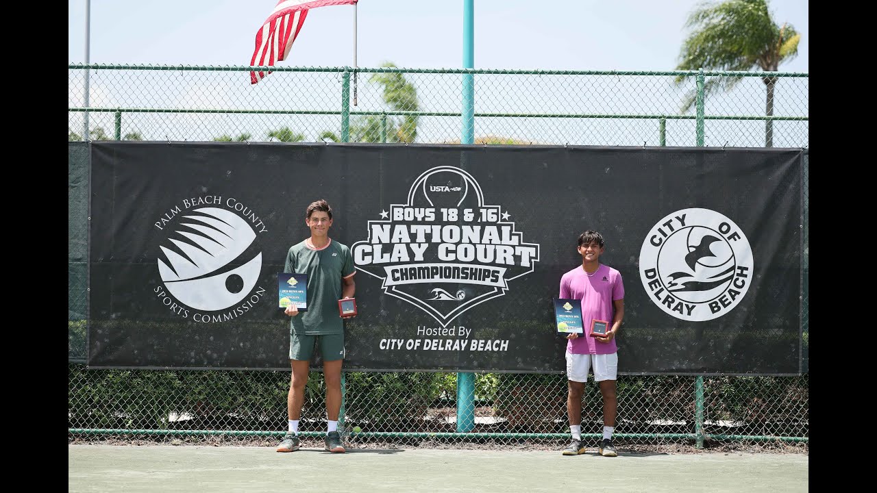 USTA Boys 18 National Clay Court Championships Hosted by The City of Delray Beach Highlight Show