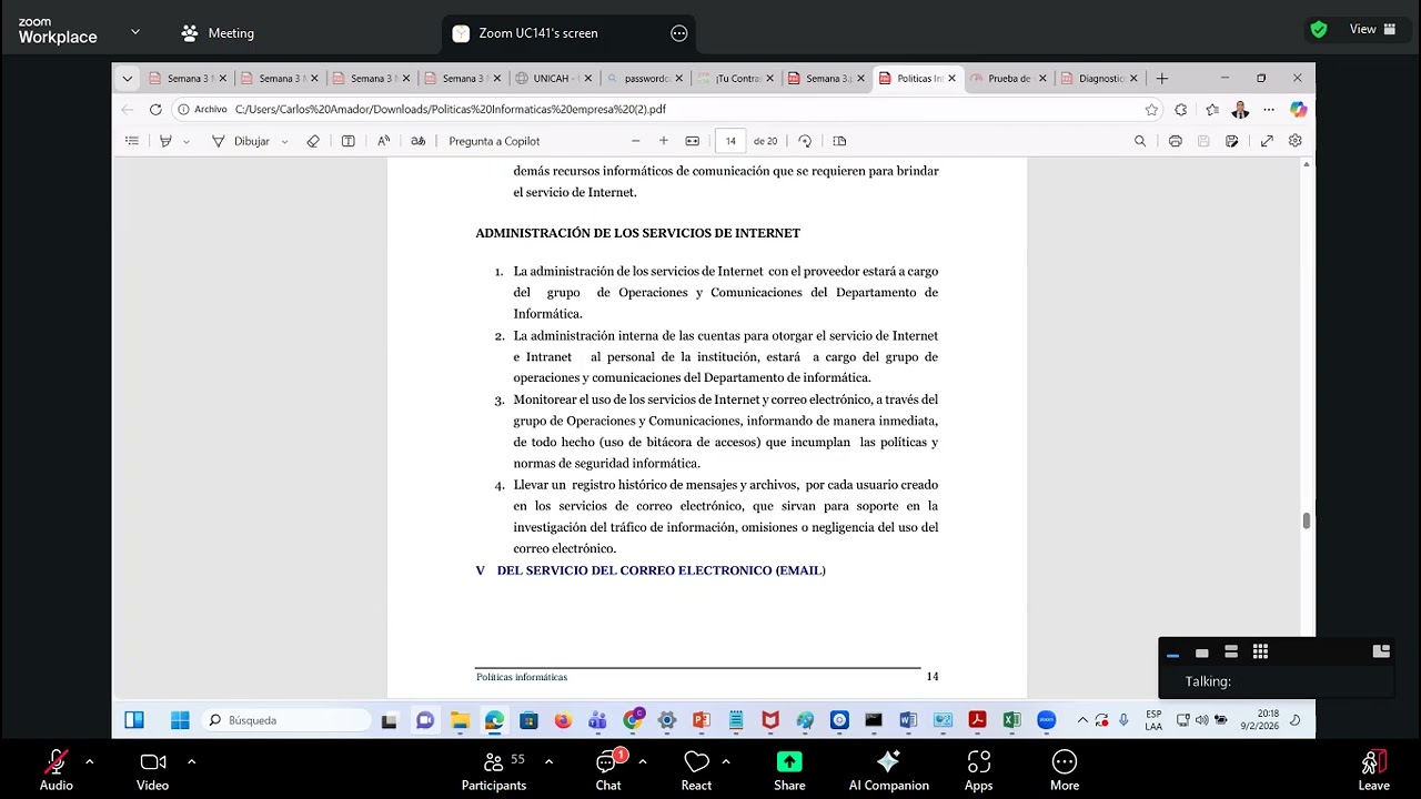 AUDITORIA CLASE 9