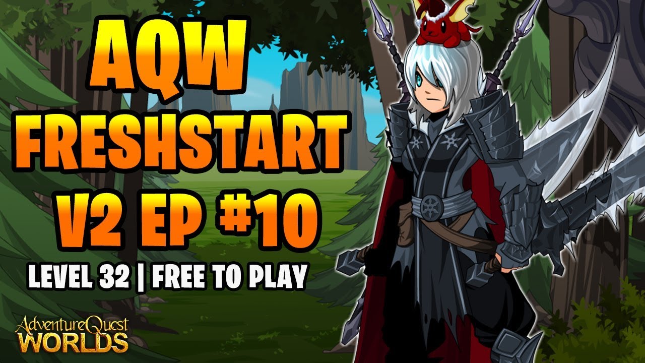 AQW Fresh Start V2 F2P Episode 10 - FROSTVAL IN JULY EVENT!!