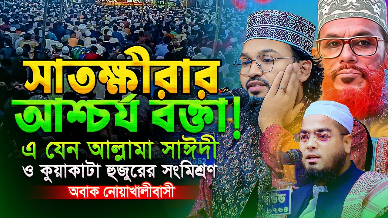 এ যেন আল্লামা সাঈদী ও কুয়াকাটা হুজুরের সংমিশ্রণ! শুনে অবাক সবাই || Habibur Rahman Habibi-01735037434