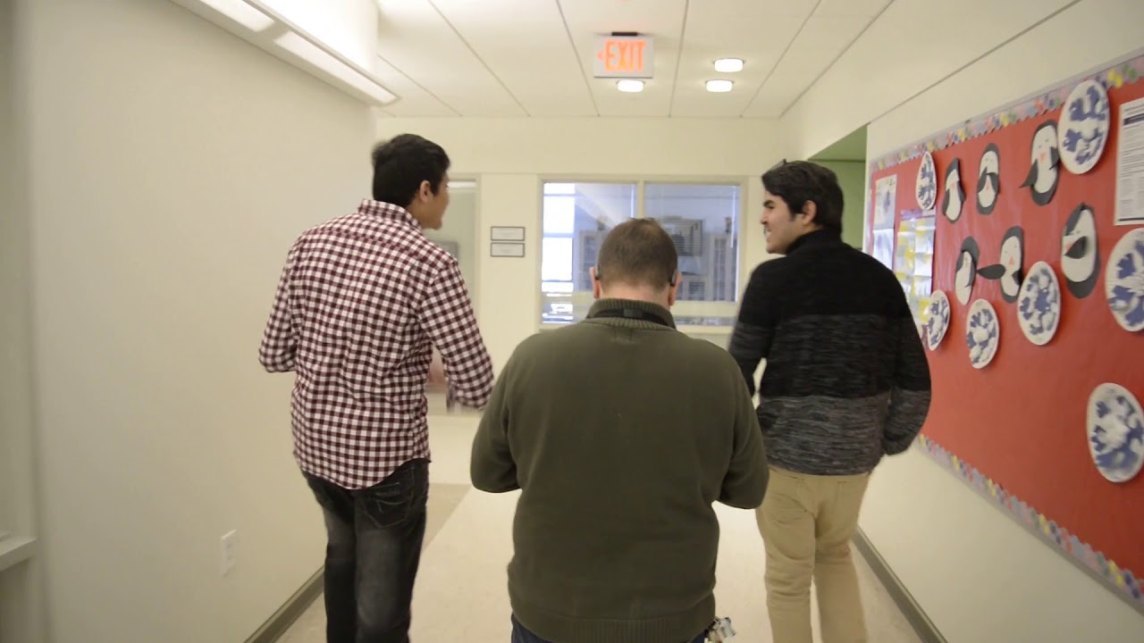 Usman and Babar at American School for Deaf