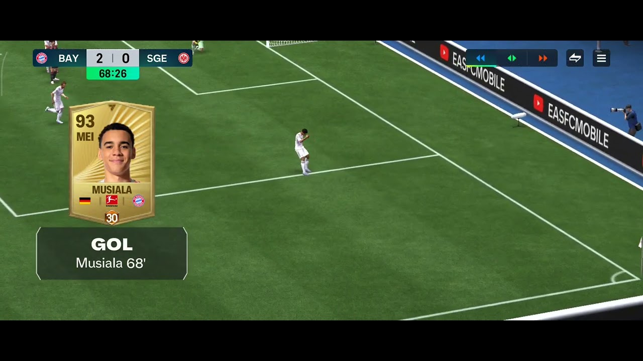 MUSIALA FAZ GOLAÇO,KANE FAZ O DELE E BAYERN 2 x 1 FRANKFURT 