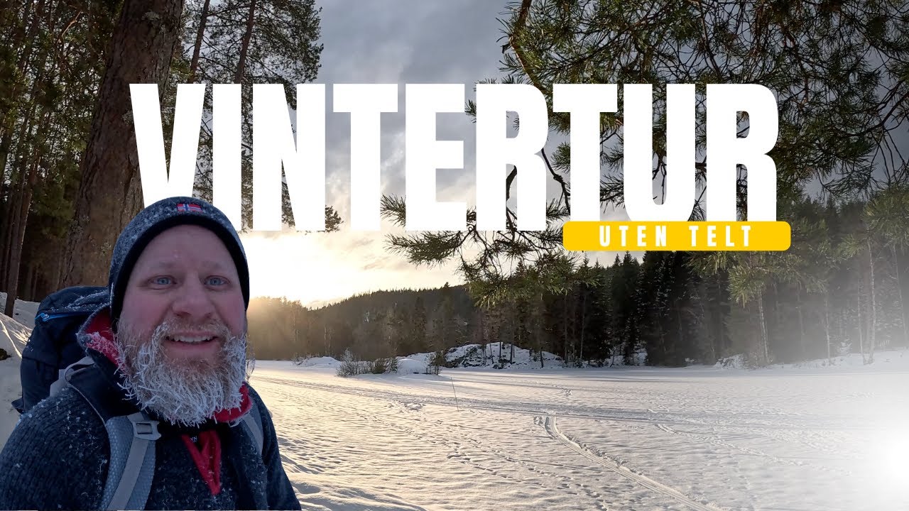 Én natt alene i Østmarka. Vintertur uten telt.
