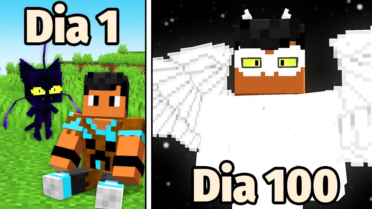 Sobrevivi 100 DIAS NO MUNDO DOS Miraculous no Minecraft - O FILME