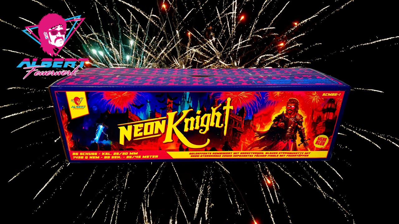 Albert Feuerwerk NEON KNIGHT ✨ XXL Discounter-Verbund von Lidl