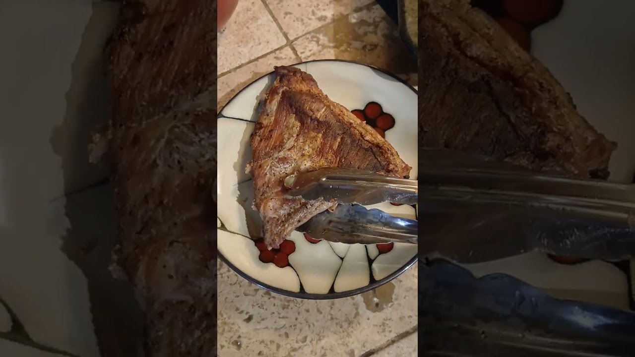 Ricas Costillas De Puerco Al Horno ,con BBQ