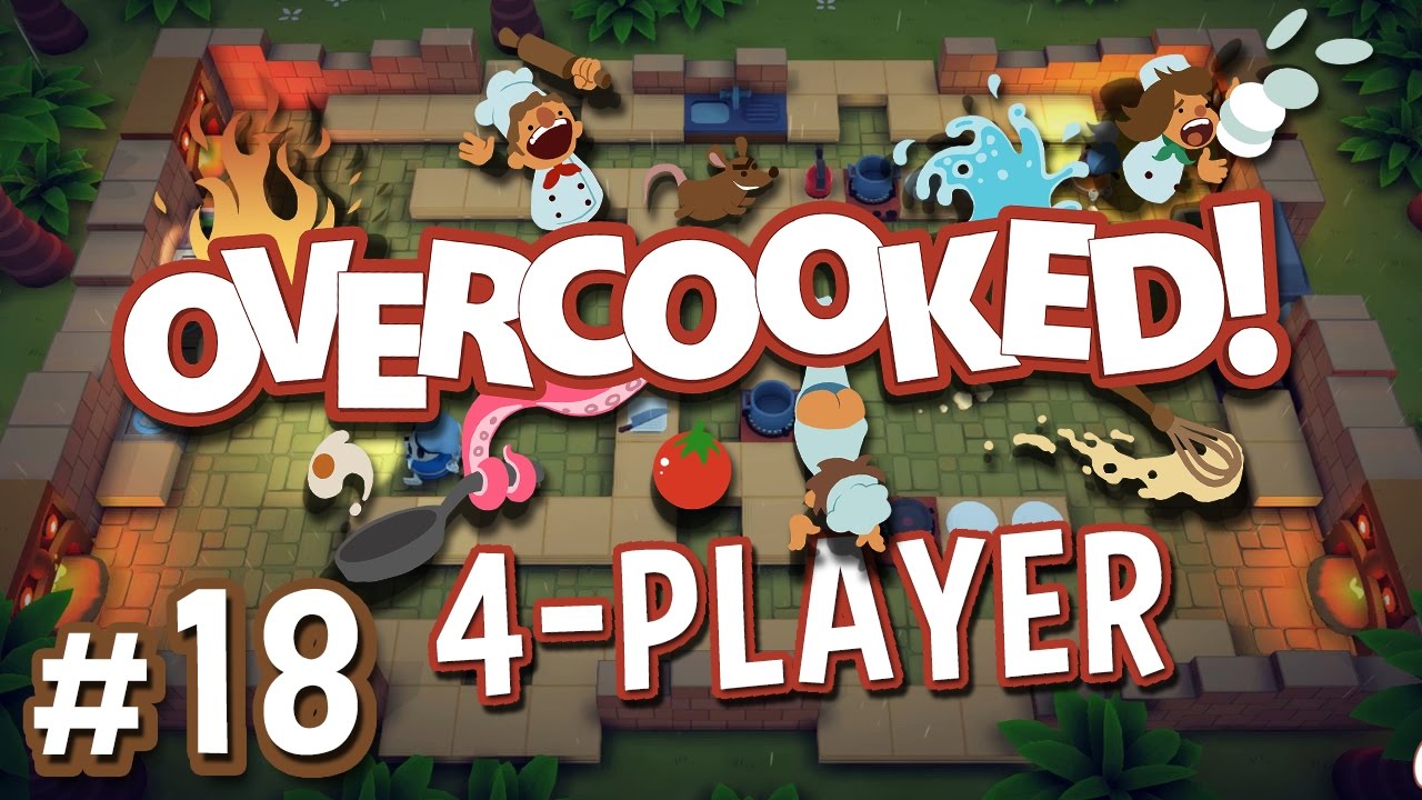 Overcooked - #18 - Thieving Rats!! (Overcooked Lost Morsel Gameplay)