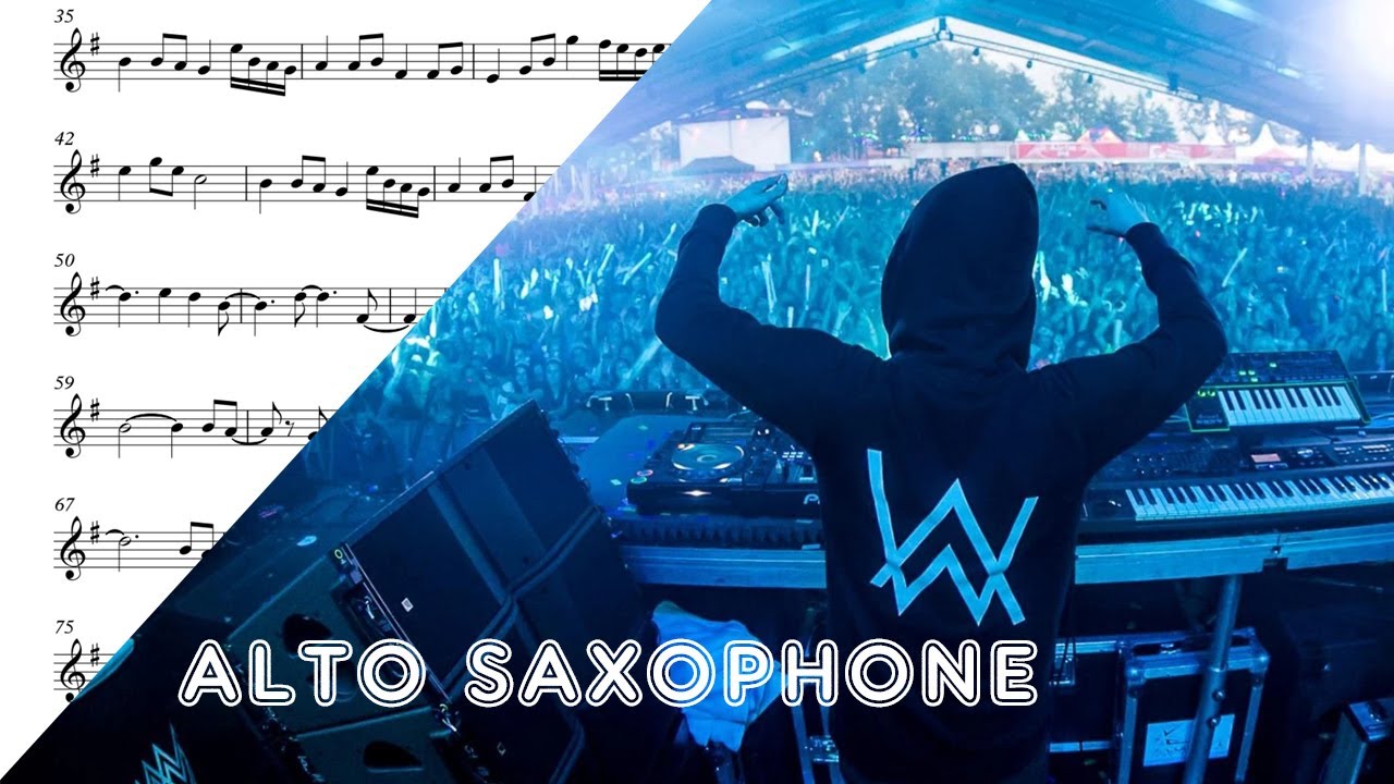 Alan Walker - The Spectre – Alto Saxophone Sheet Music