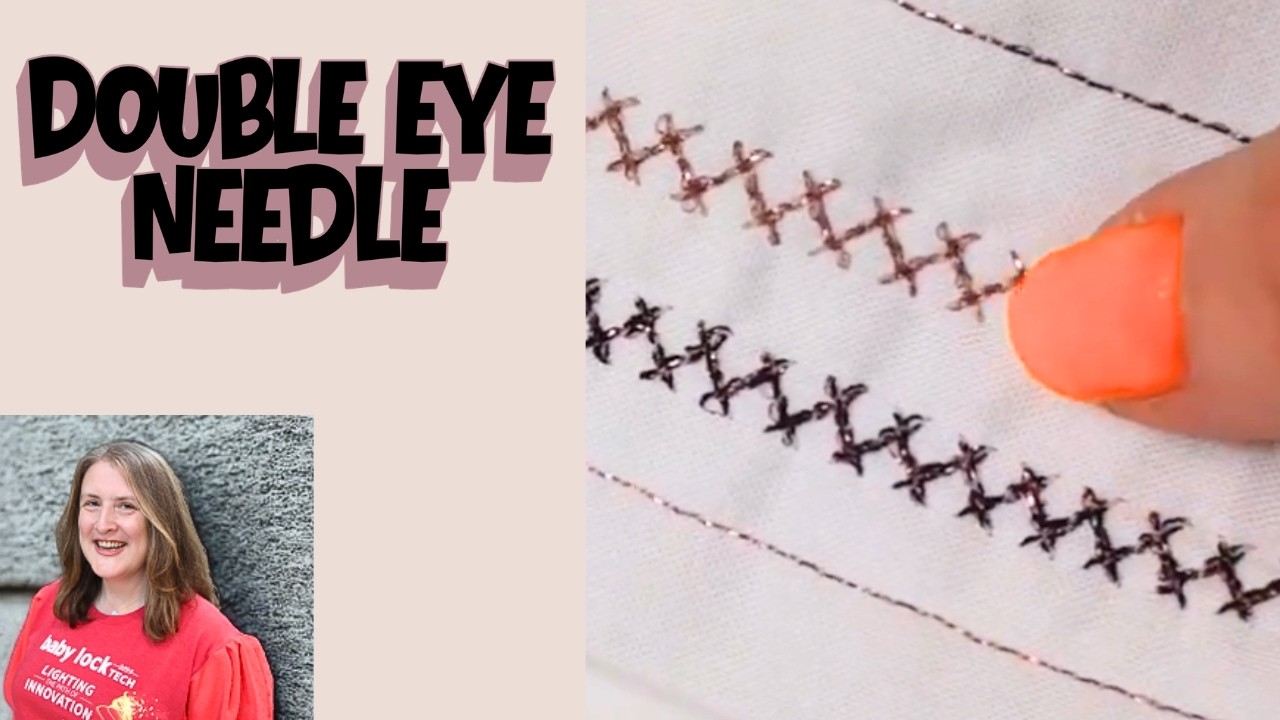 How to Sew with a Double Eye Needle | Beginner Sewing Tutorial with Faodail Creation