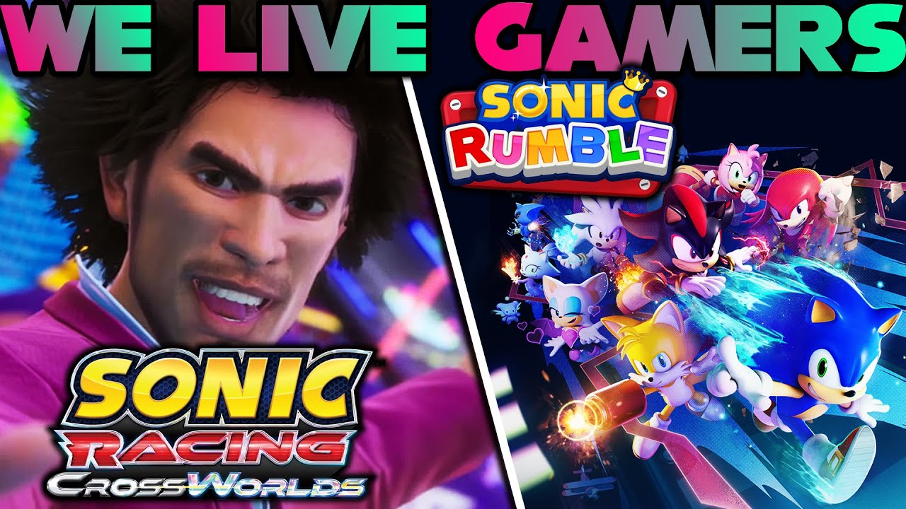 I GOT ITCHY BALLS | Sonic Racing CrossWorlds Ichiban Festival + Sonic Rumble???