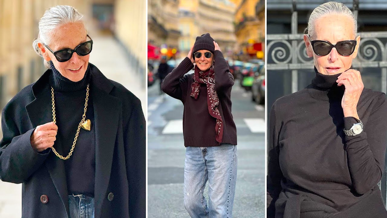 Ей 75, но она затмевает ✨молодых модниц | Классические советы для женщин 50+