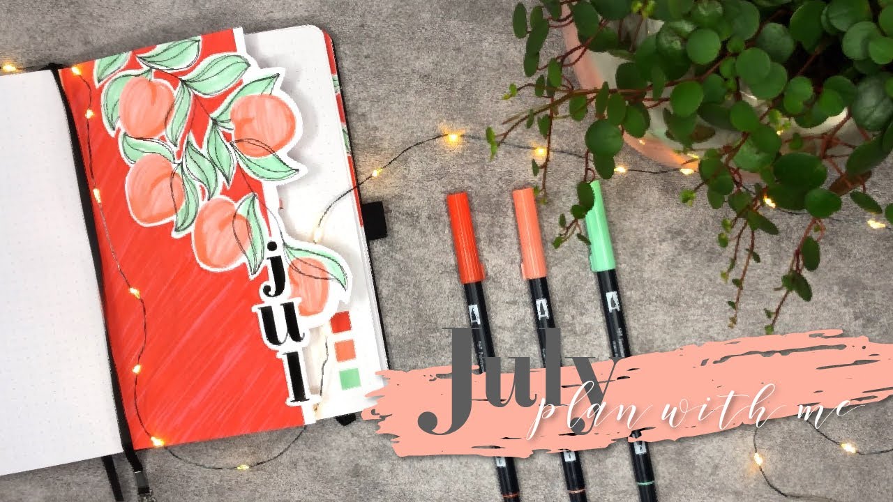 Plan With Me || July 2021 || Bullet Journal Setup