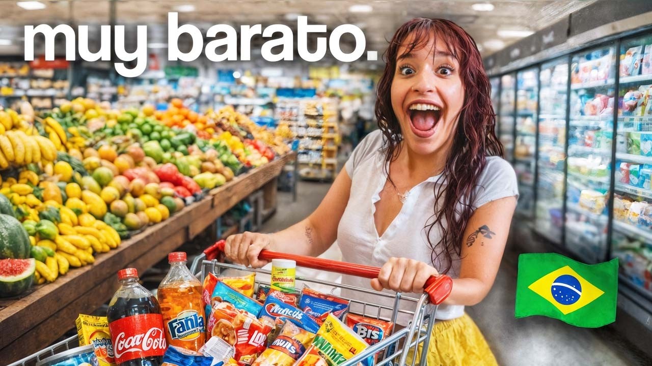 Cómo son los SUPERMERCADOS en BRASIL
