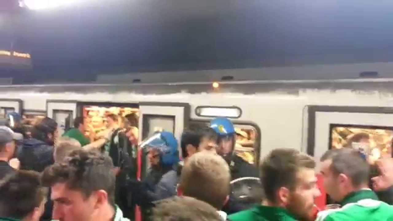INTER /  ASSE  cortege incident metro MF91 IS98 GA92