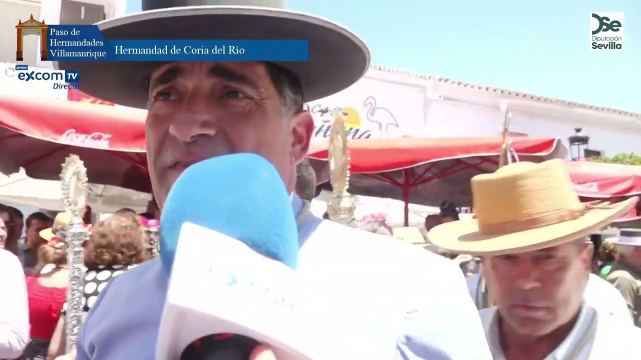 HERMANDAD DEL ROCIO DE  CORIA DEL RÍO. ROCIo 2025. VILLAMANRIQUE