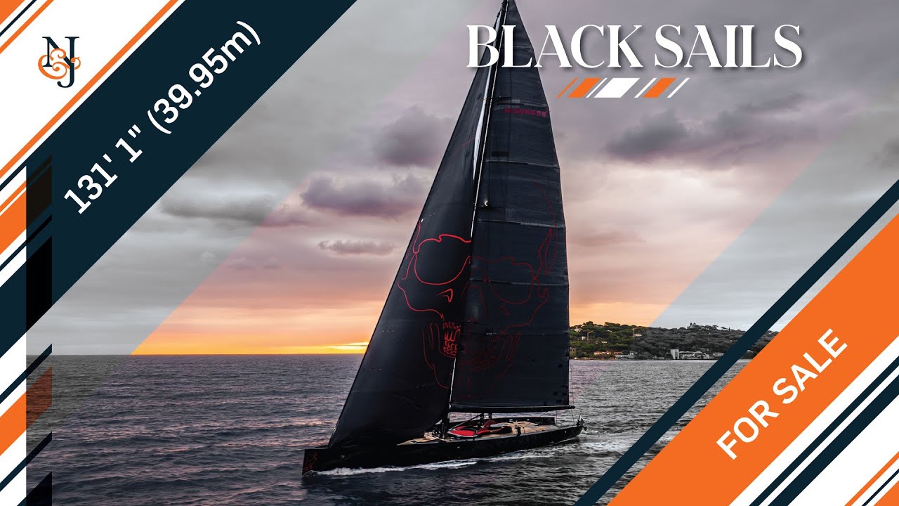 S/Y BLACK SAILS for Sale | 131’ 1” (39.95m) Wally Yacht