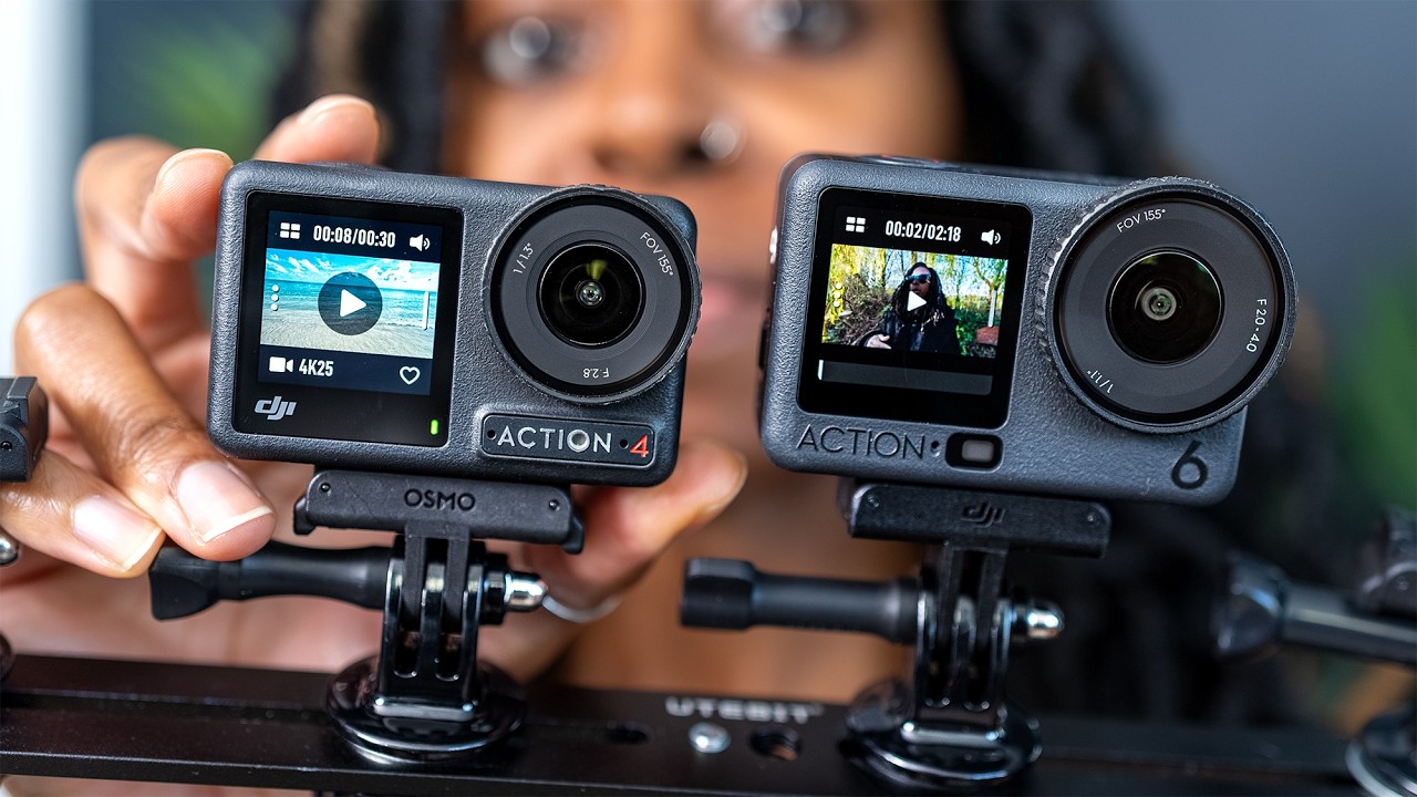 DJI Osmo Action 6 против Osmo Action 4. Стоит ли обновлять?