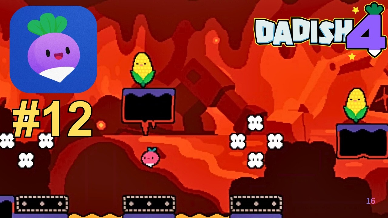 Dadish 4 - Gameplay Walkthrough, Dadish Mode Chapter 5 (iOS, Android)
