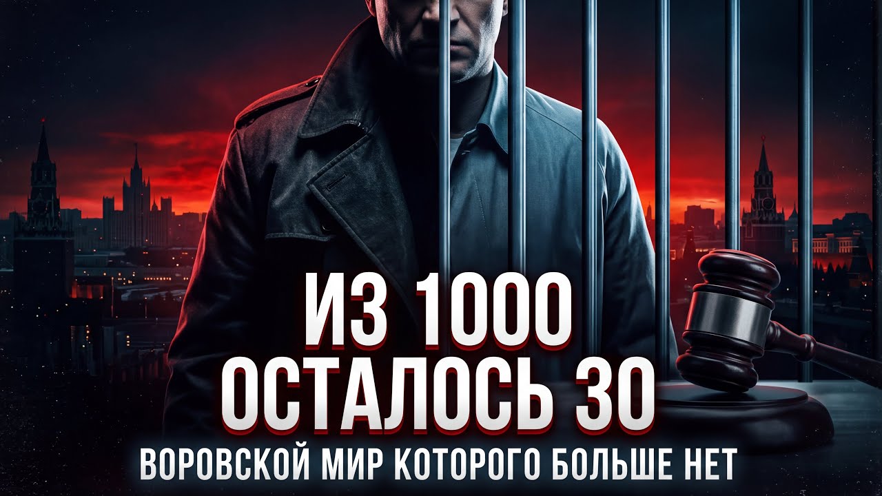 ИЗ 1000 ОСТАЛОСЬ 30. Как государство уничтожило воров в законе