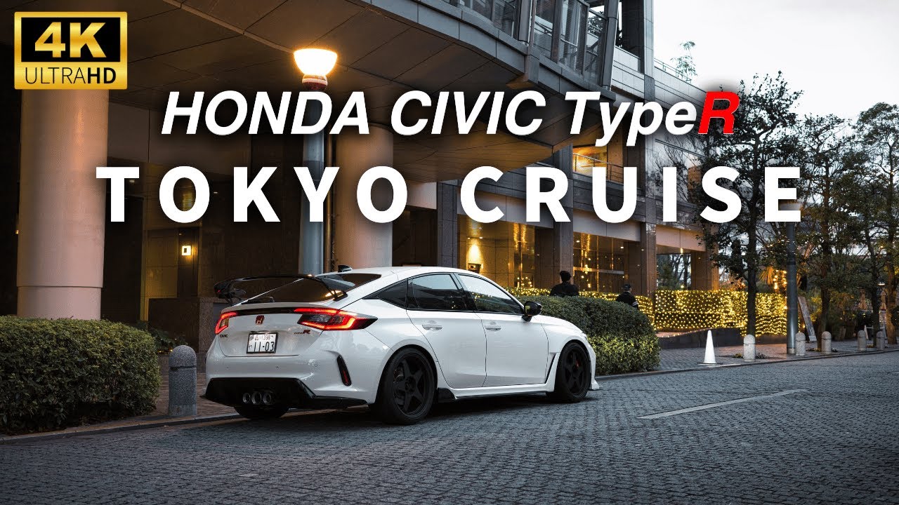 [4K POV] Honda Civic Type R (FL5) | City Drive from Shinjuku to Tennozu & Shinagawa Pier 🚗✨