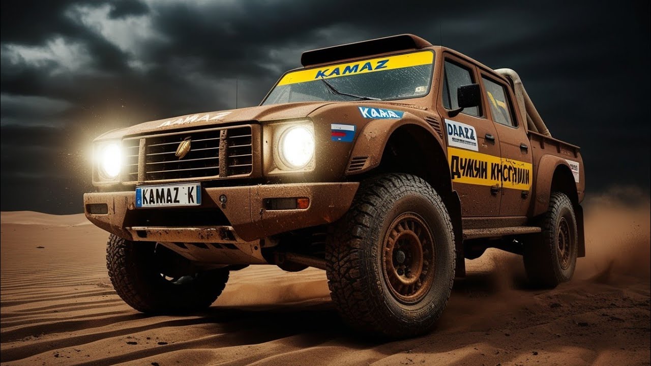 Новый KAMAZ Dakar Rally Truck в коричневом цвете 😱 Легенда «Дакара» возвращается ещё злее!