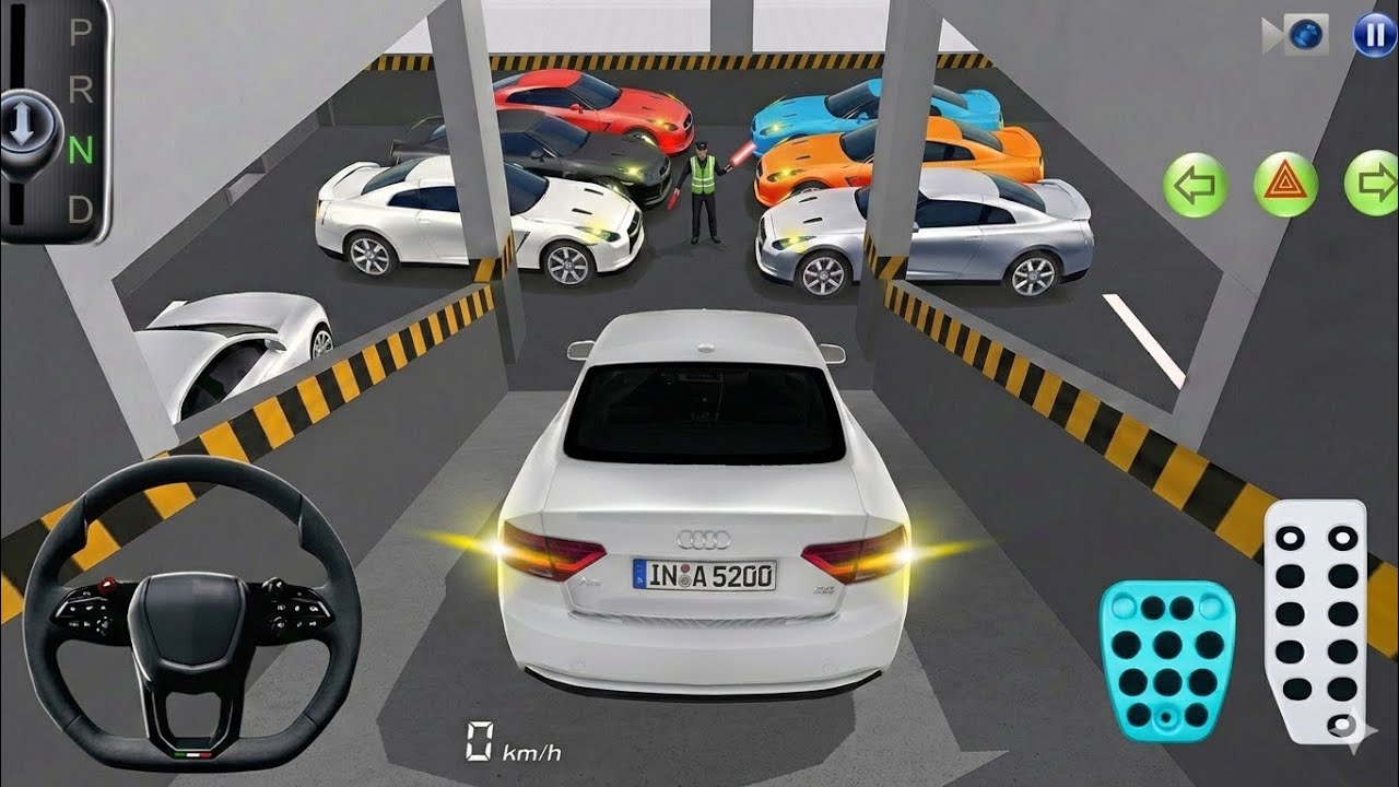 New Audi Car 🚙💥 Vs Super Cars 🚗💨 Extreme Parking Garage Challenge 🅿️ 3d Driving Class 2026 🎮