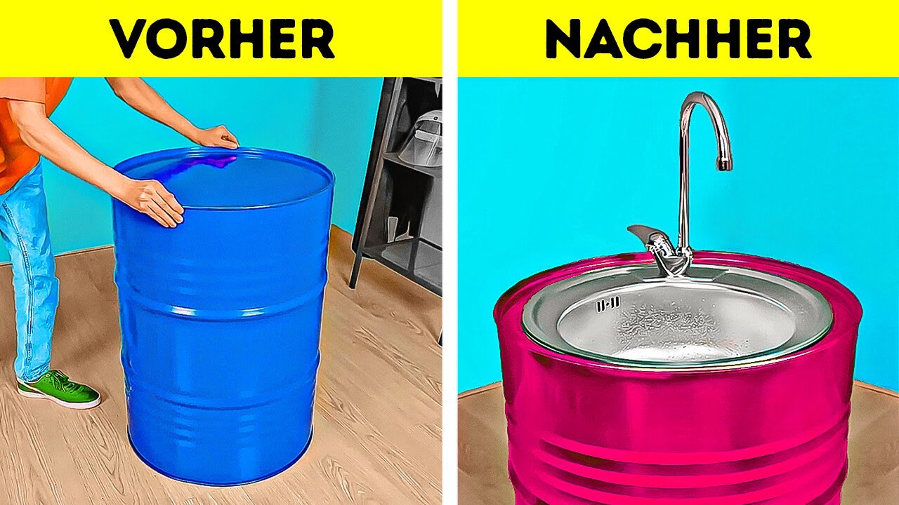 Tolle Recyclingprojekte: Wie man alte Sachen wiederverwenden kann