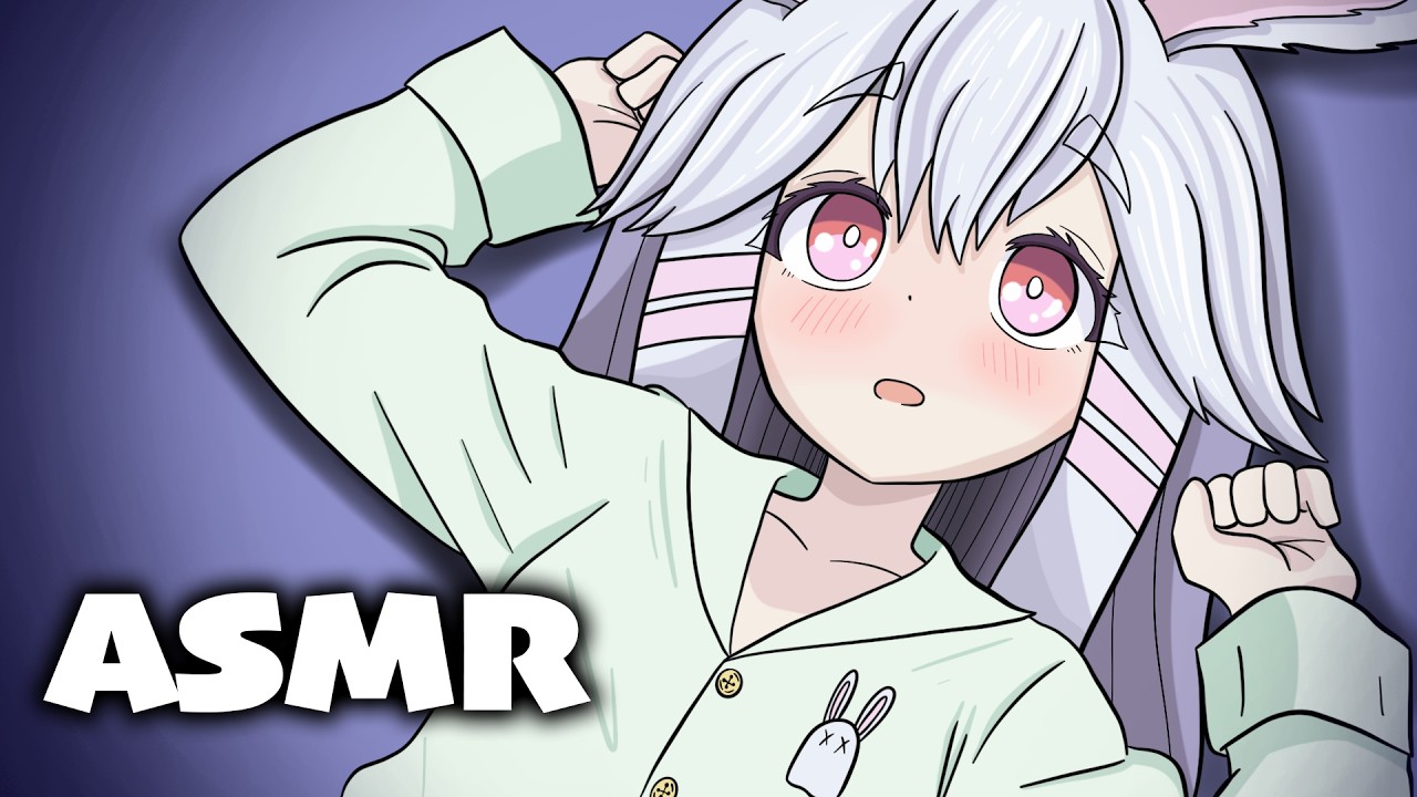 【3DIO ASMR】♡ cuddle and listen to bunny's whispers and heartbeat ♡