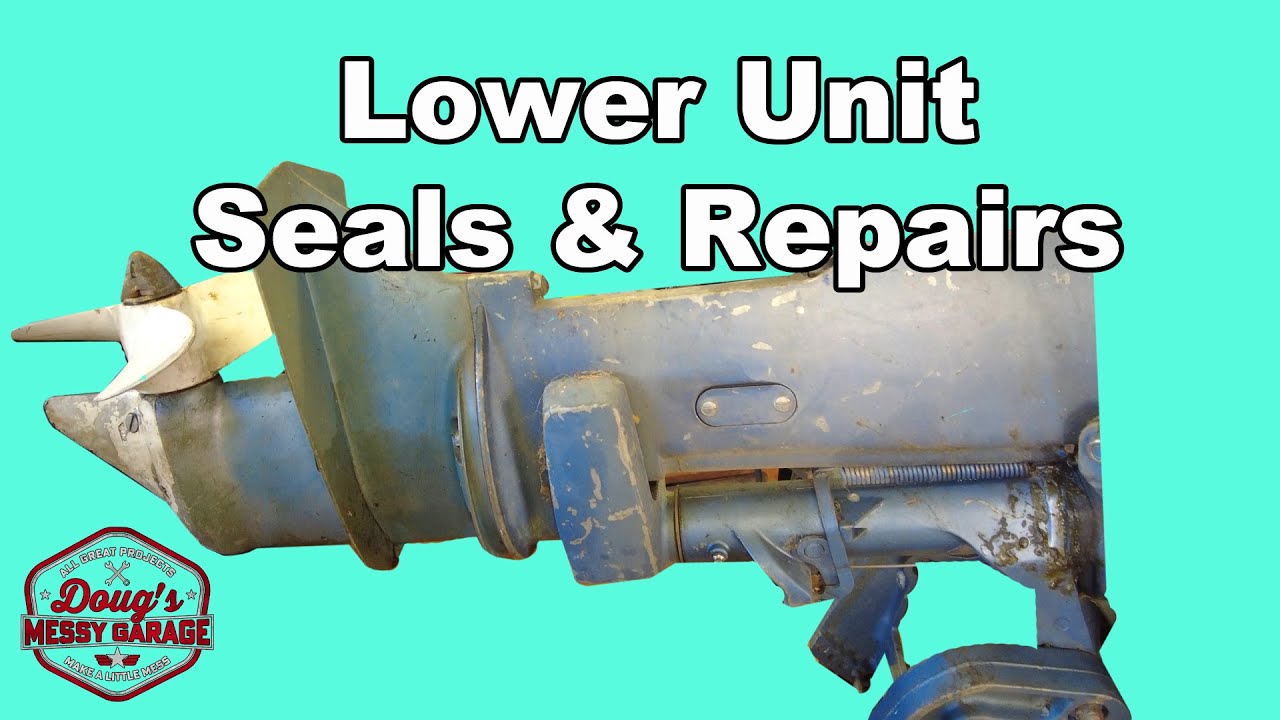 Lower Unit TEARDOWN: 18hp Evinrude Outboard E5