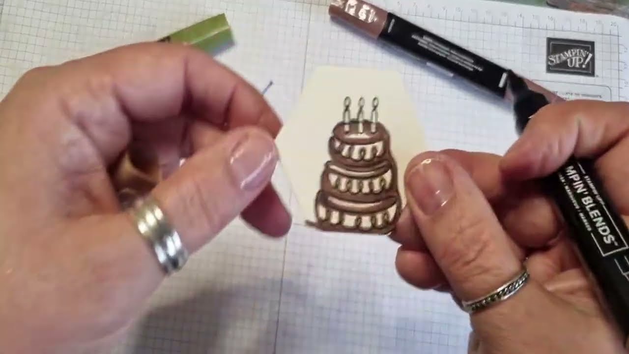 🔴Along These Lines stamp set idea for 60th birthday Stampin Up, #stampinup