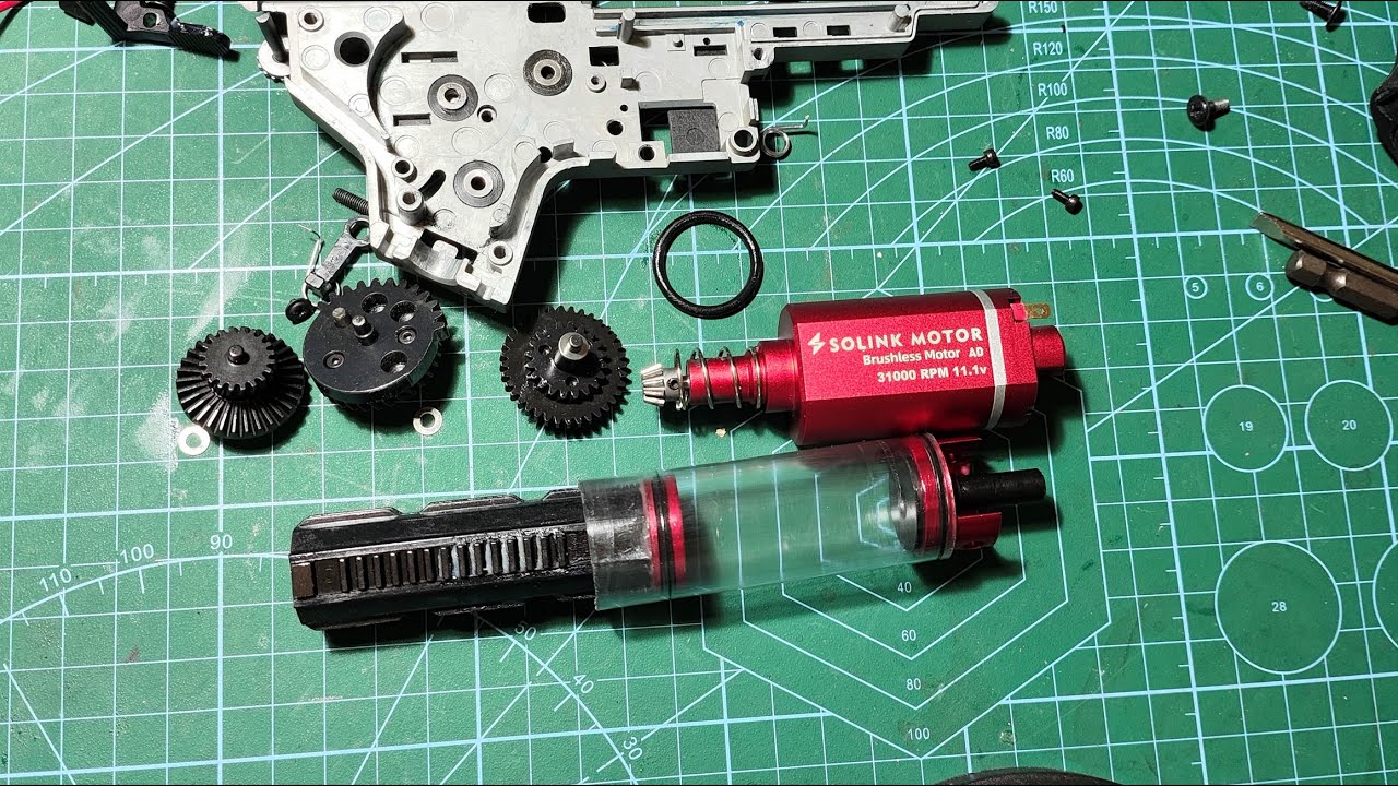 Airsoft MCX on Solink brushless