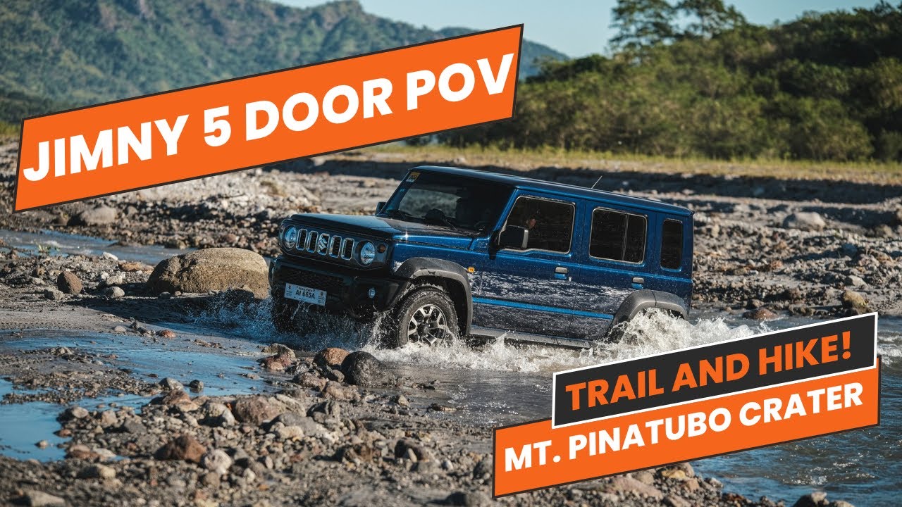 Suzuki Jimny Nomade POV Trail | JB74ORCE Anniversary | Mt Pinatubo Crater Hike | 4x4 | Adventure |
