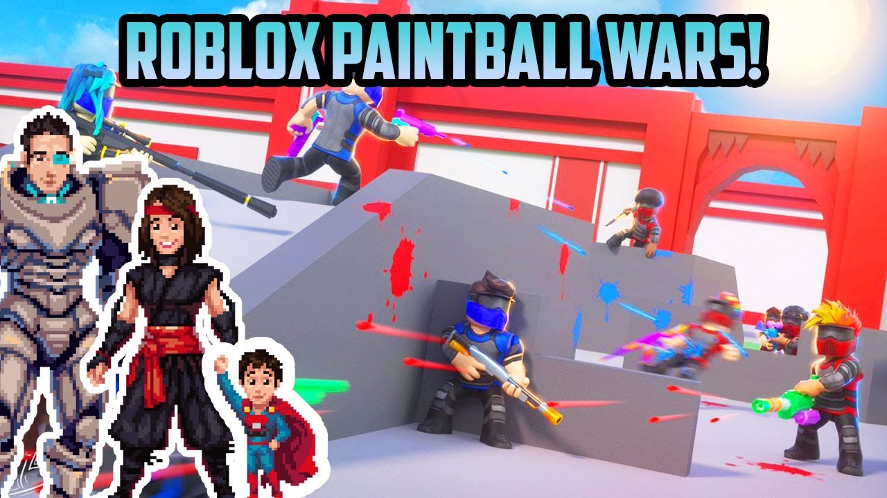 Roblox: ПЕЙНТБОЛЬНОЕ БЕЗУМИЕ