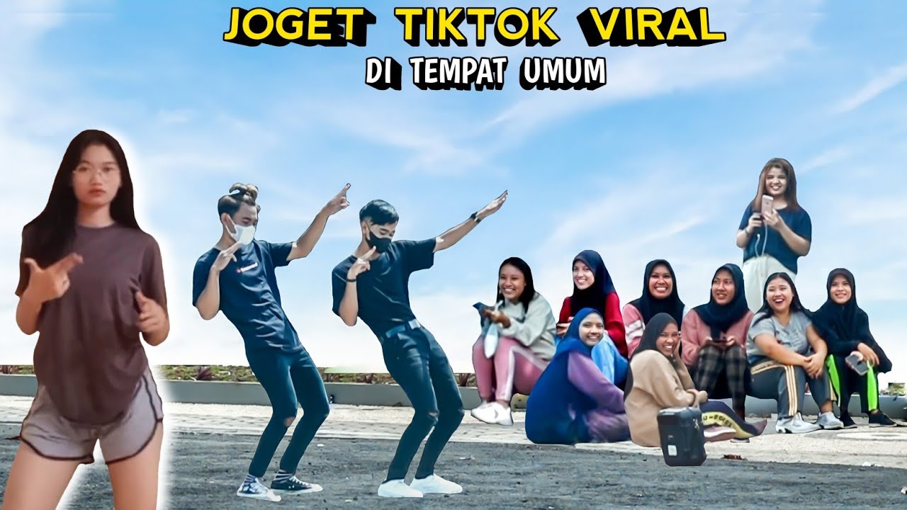 JOGET TIKTOK VIRAL DI TEMPAT UMUM.. NGAKAK PARAH