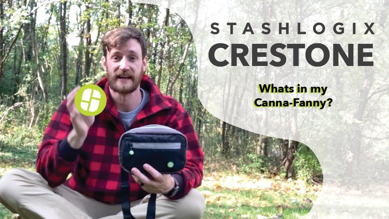 STASHLOGIX Crestone // The scent-proof, fanny pack/shoulder sling bag