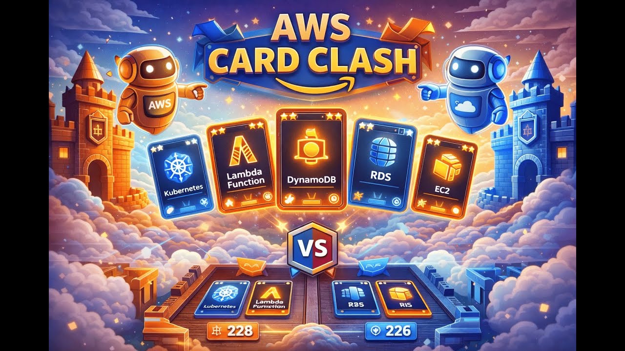 AWS Cloud Card Clash Game (Overview)
