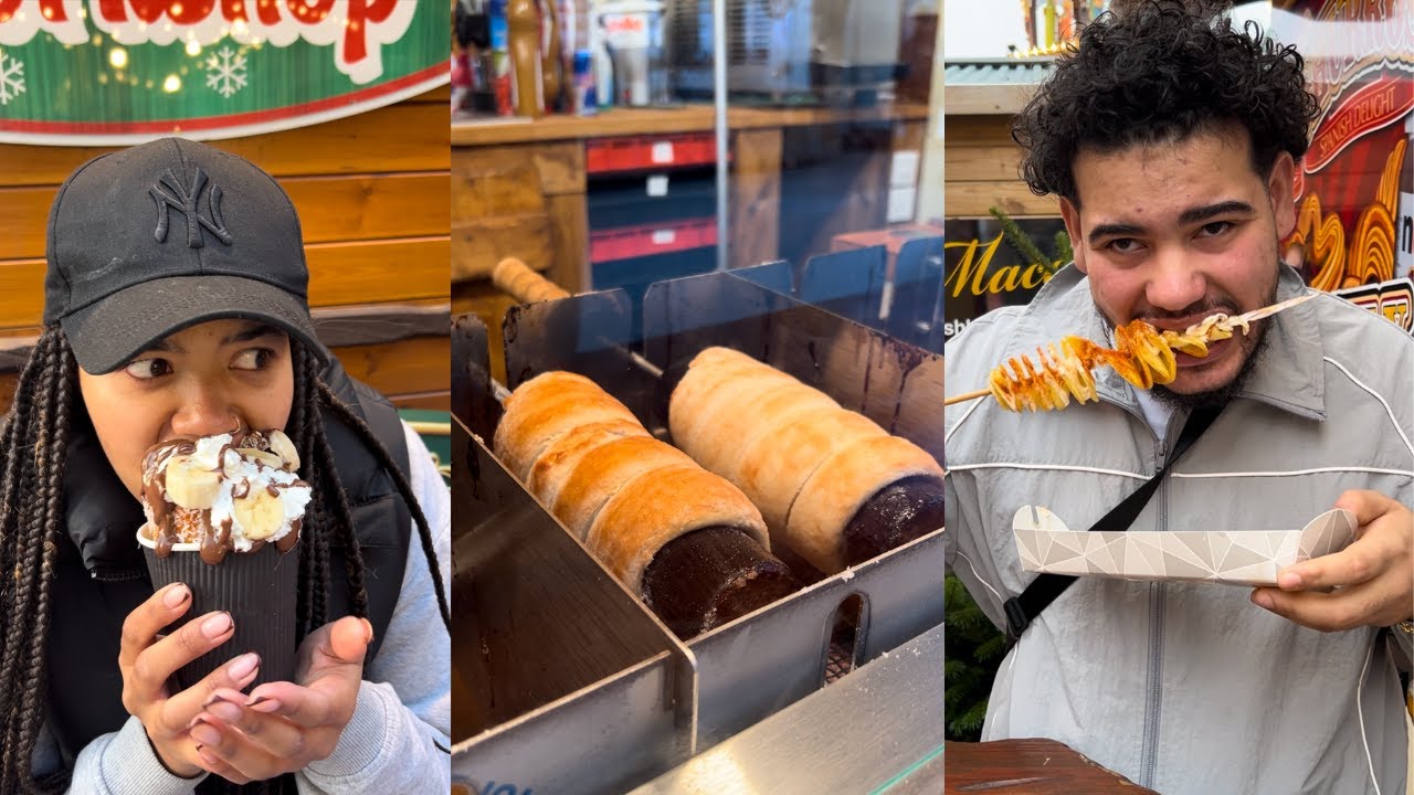 WE TRIED THE MOST VIRAL FOOD AT LIVERPOOL CHRISTMAS MARKET 2023!