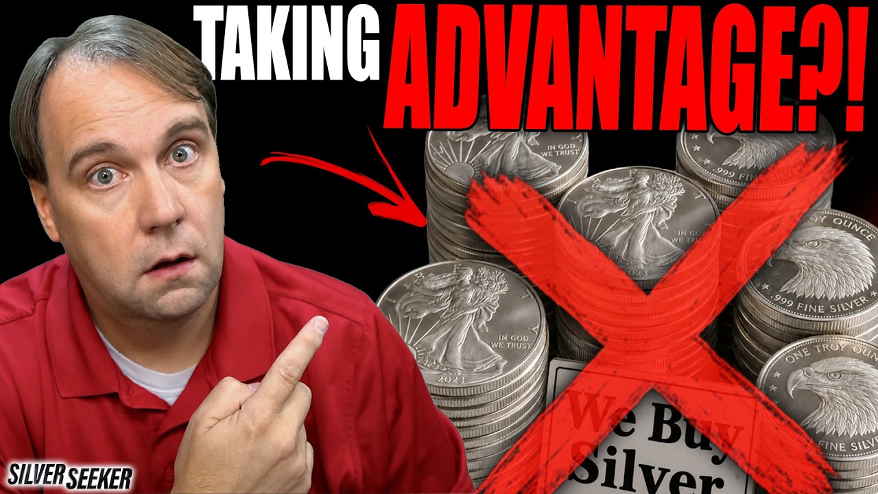 The REAL Reason Coin Shops Pay WAY Under Spot for Silver?!