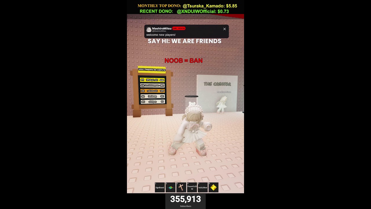 🔴Live Roblox Play with viewers and subscribers | Mashiro