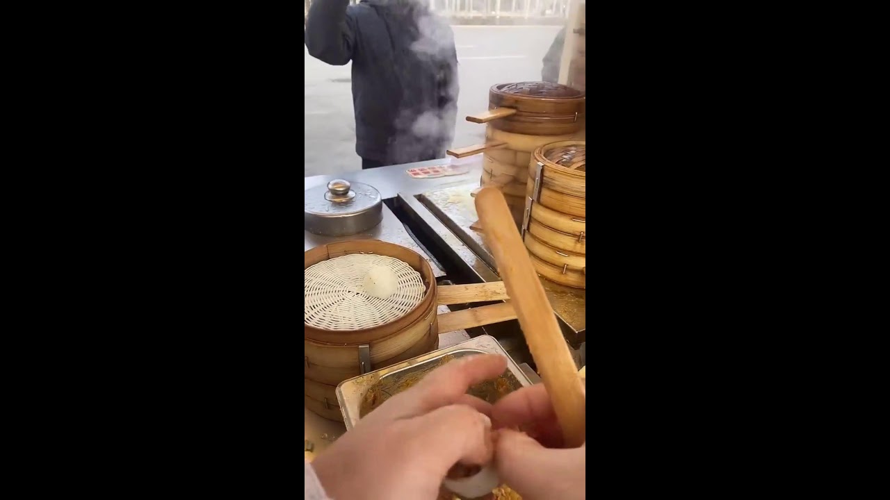Chinese Street Food Livestream | POV Soup Dumpling Technique with Real Market Sounds