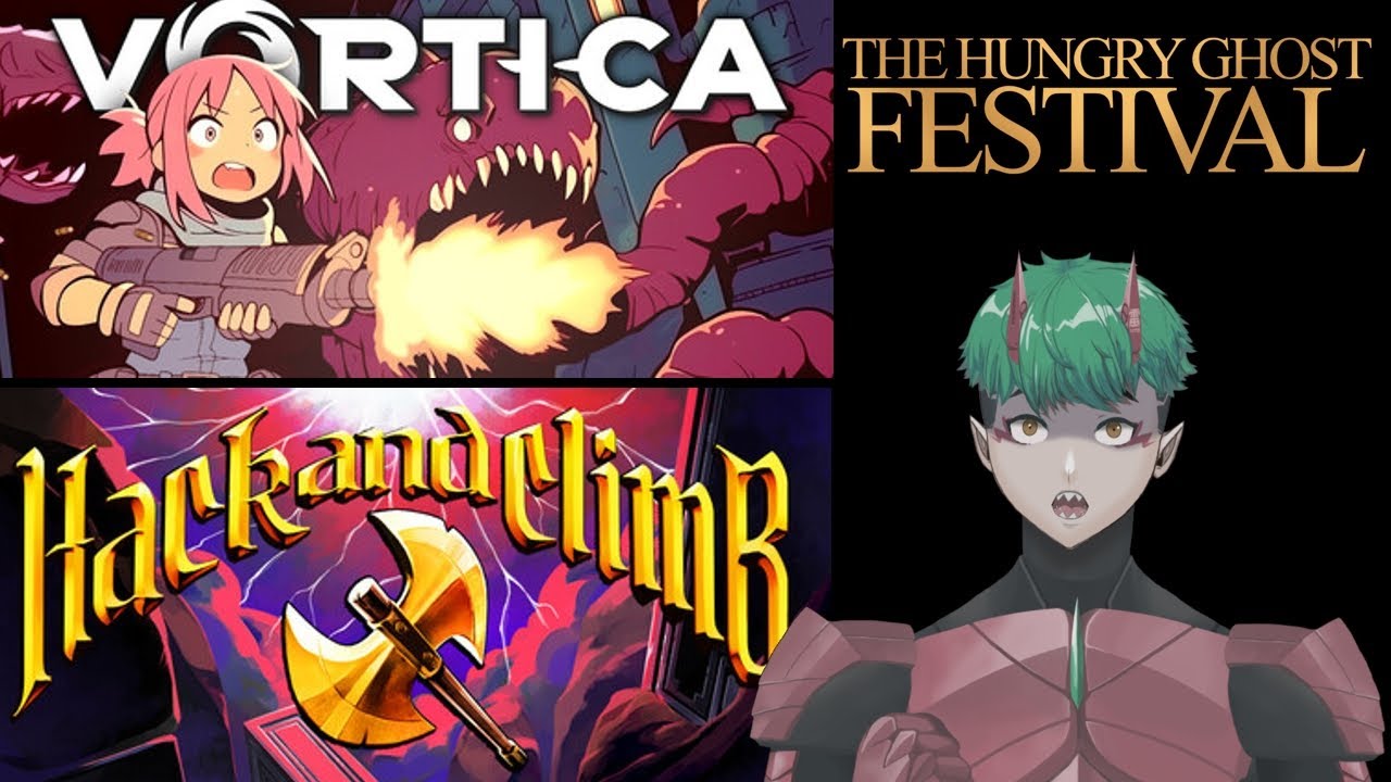 Trying out Games from the Hungry Ghost Festival 2025!  Hack and Climb!