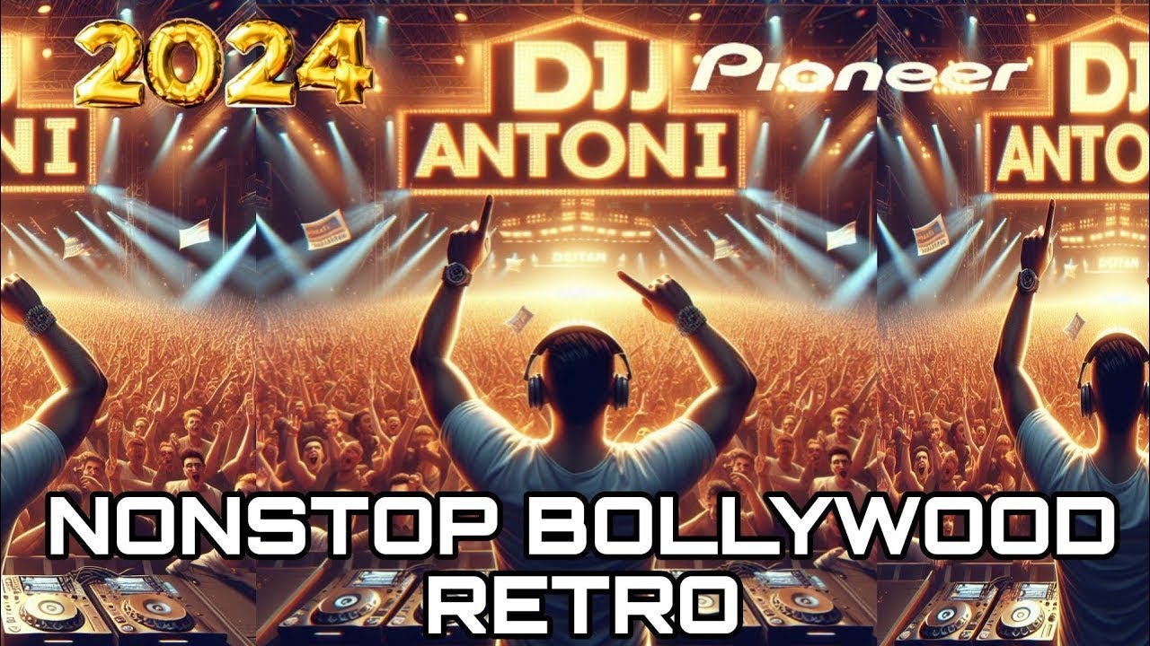 NONSTOP BOLLYWOOD RETRO DANCE PARTY DJ MIX 2024 ll DDJ-FLX4 ll ​⁠