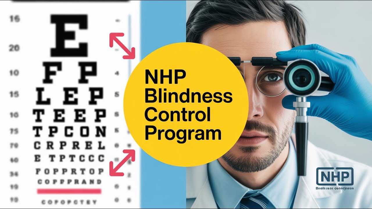NHP Blindness Control Program for NQAS in village health centre #nqas #villagehealth #blindness