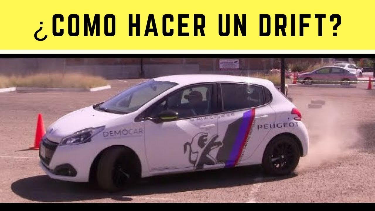 CLASE DE MANEJO | Drift : C&oacute;mo hacer un drift en un tracci&oacute;n delantera | Autos