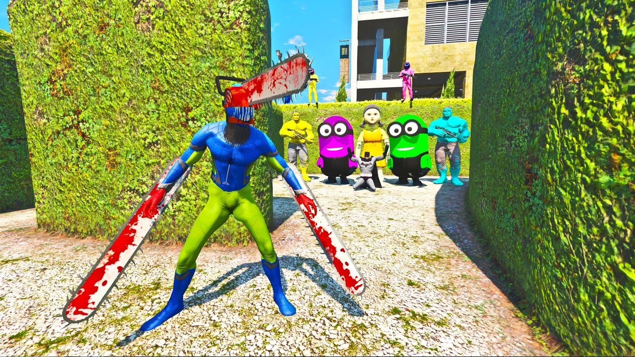 Spider-Man vs Minions in GTA 5 | Nonstop Extreme Ragdoll Fight Gameplay