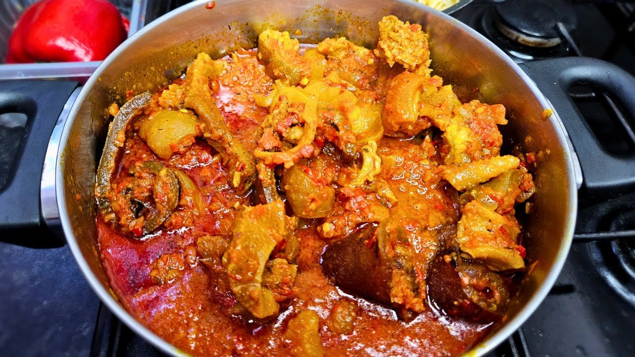 ASSORTED MEAT STEW | How To Make Nigerian Stew | NIGERIAN FOOD COOKING